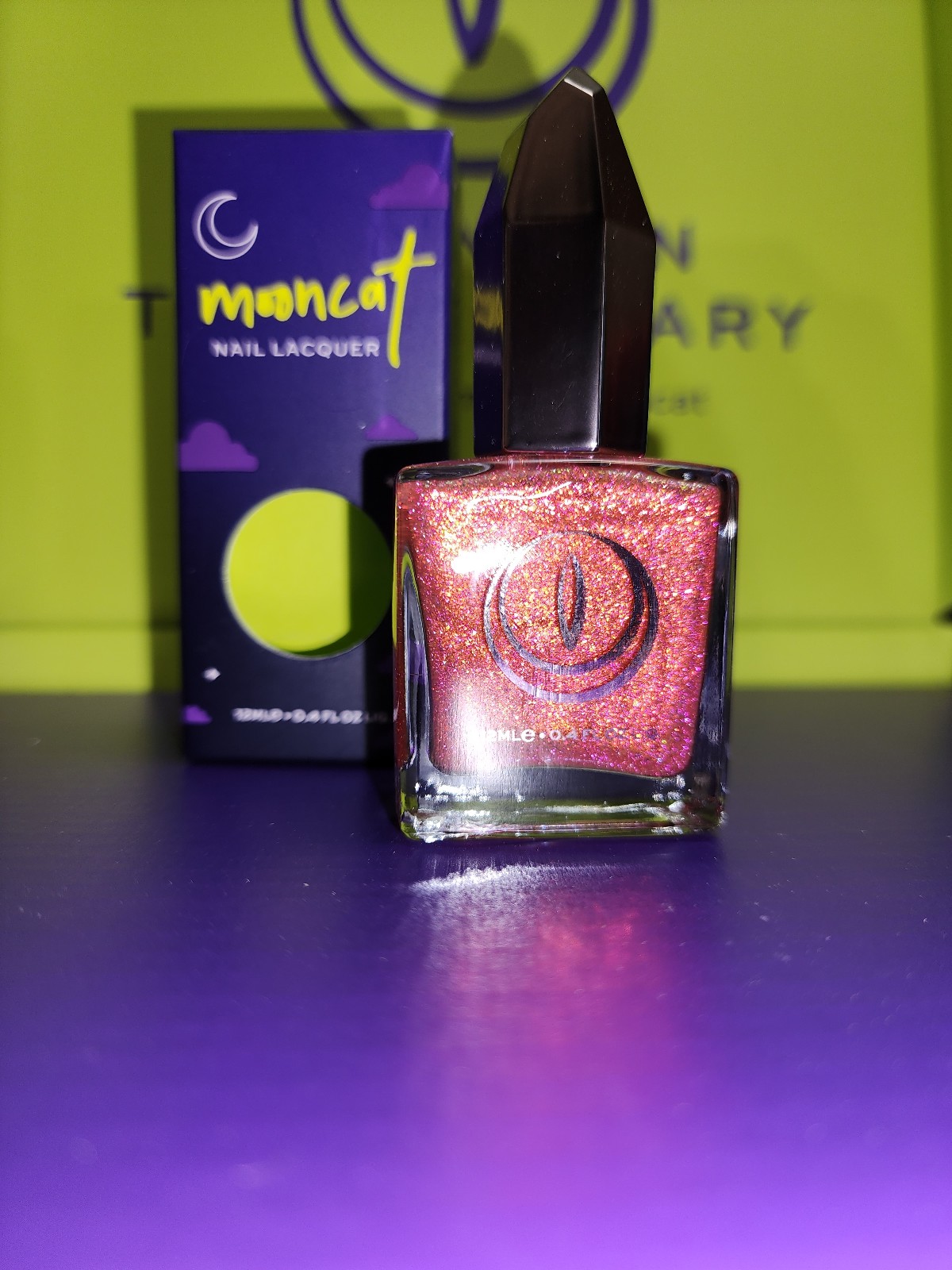 Mooncat Molten Lava Nail Polish Dearly Departed Discontinued