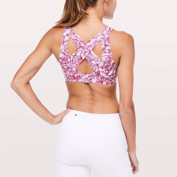 Lululemon floral sports bra Clearance