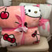 Hello Kitty Cherry Blanket Bundle Queen!