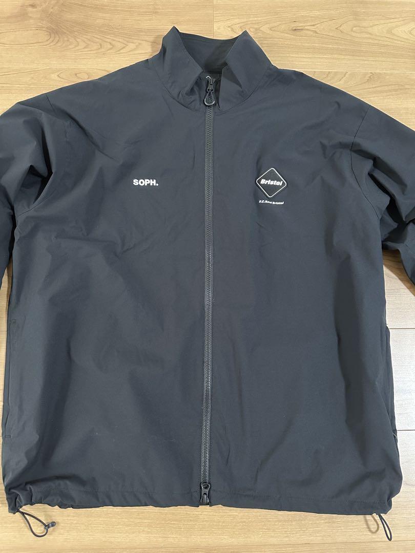 送料無料 百貨店 FCRB Ventilation (Black) Jacket Training Logo ジャケット・アウター