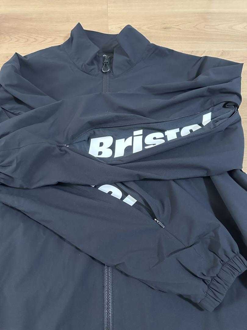 FCRB Ventilation Logo Training Jacket (Black)