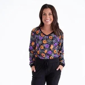GOMEZ GLOW-IN-THE-DARK WOMEN'S LOUNGE SET- SZ L Sold out online