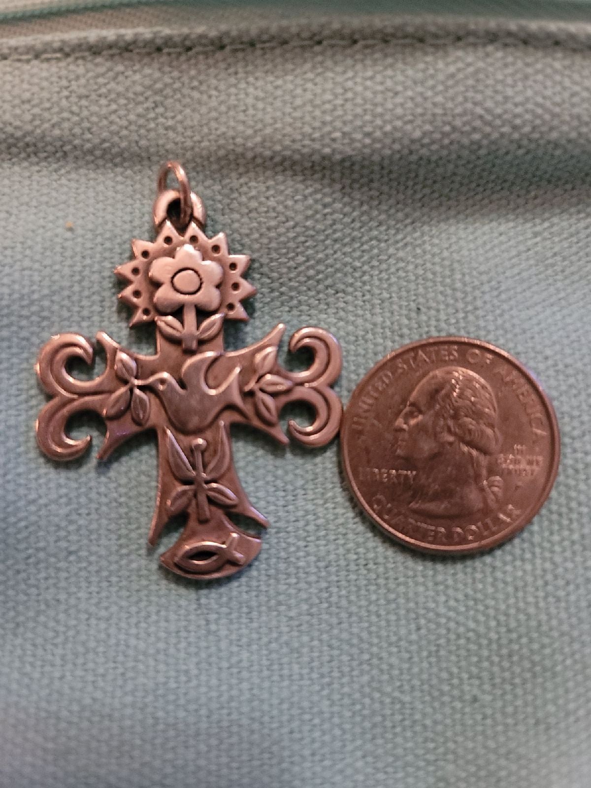 James avery largest retired size- La Primavera cross pendant!