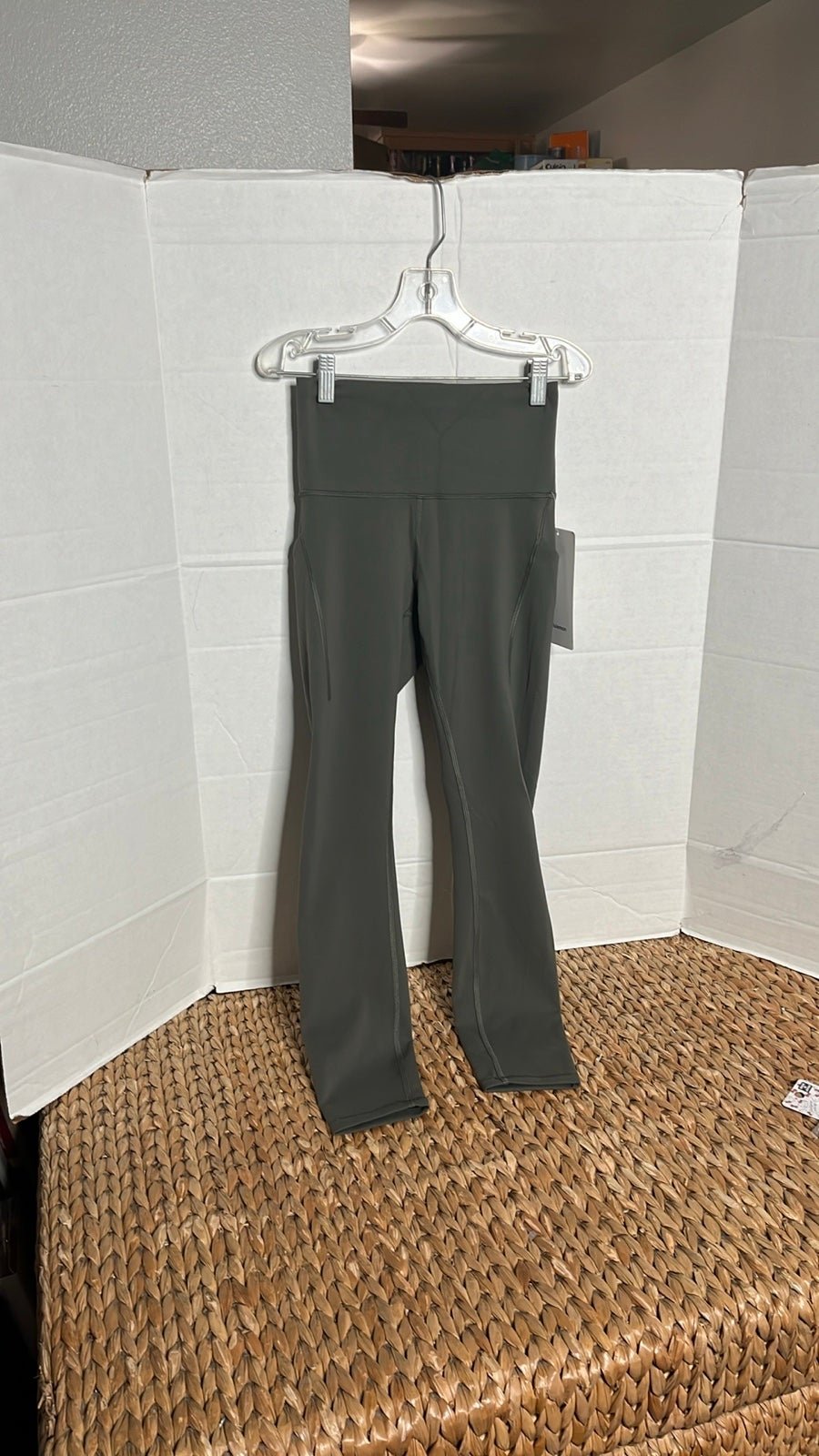 258 Lululemon Wunder Train HR Tight 25” Pockets Size 4 Carob Brown NWT