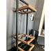 dBodhi winerack WINEMATE Holds 6 bottles Reclaimed Teak Wood 25x25.5x75cm