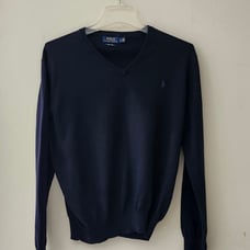 Polo Ralph Lauren Men's V-neck Classic Fit Pima Cotton Knit Cardigan Size:L