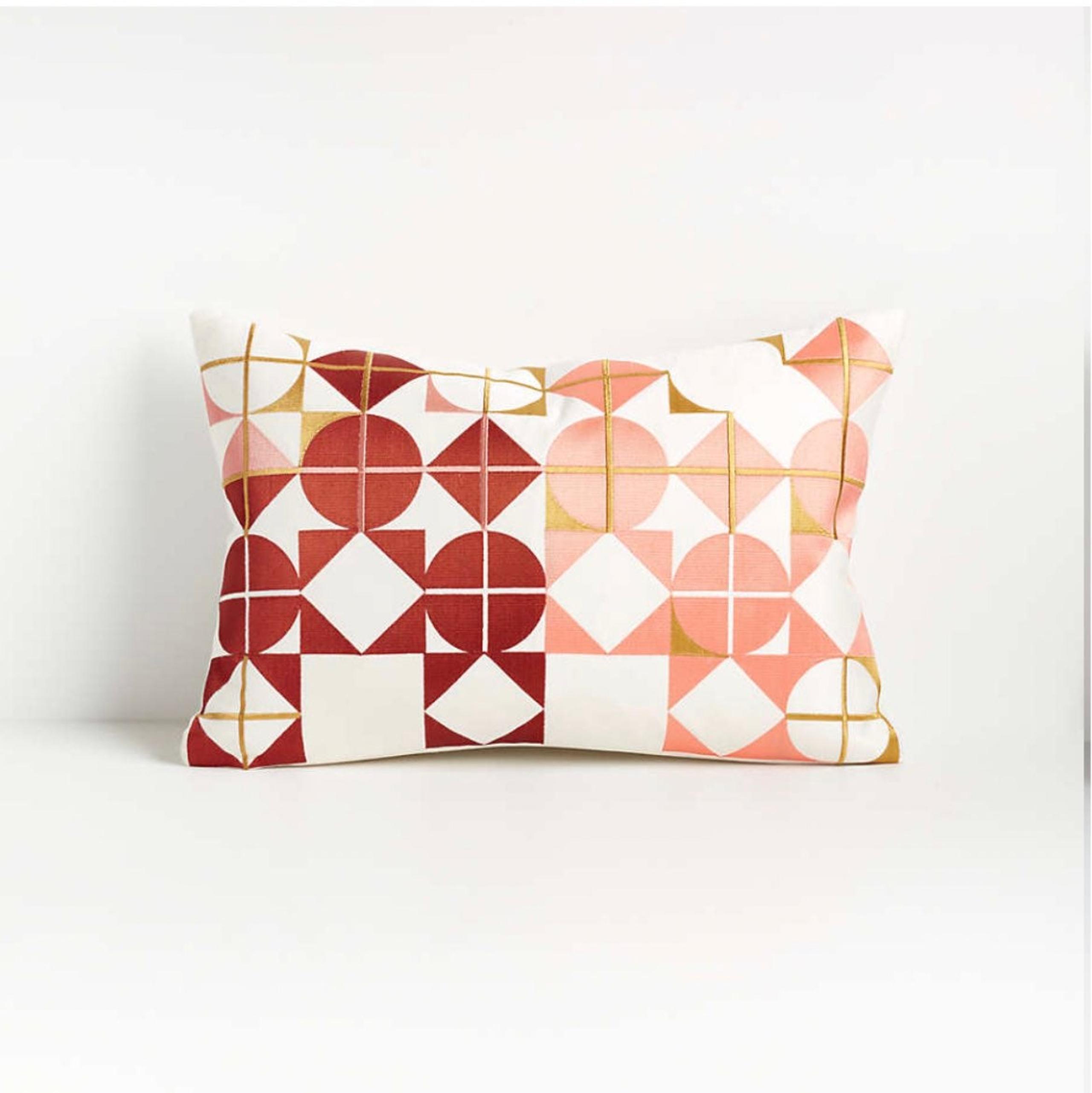 Crate & Barrel Rian Pillow cover 9x18