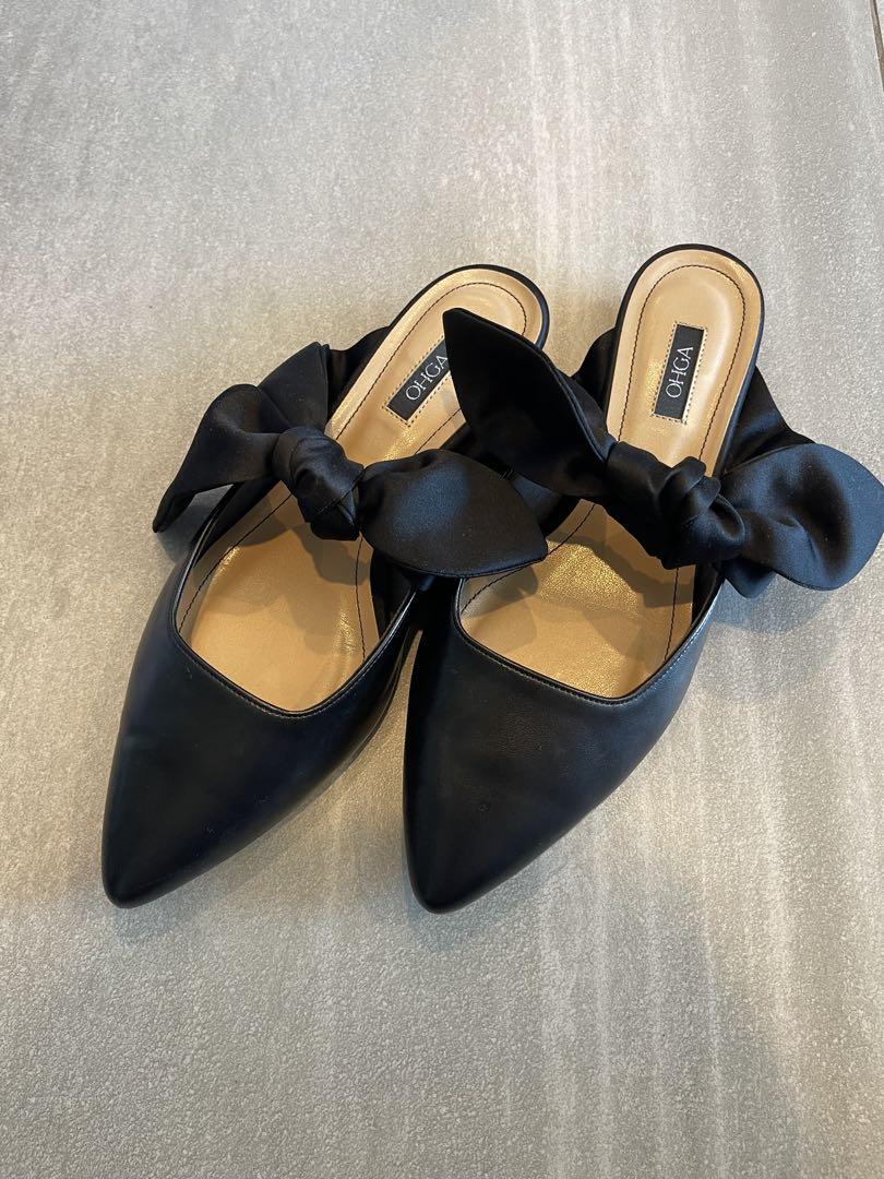 激安正規品 OHGA/Ribbon Pumps L 靴
