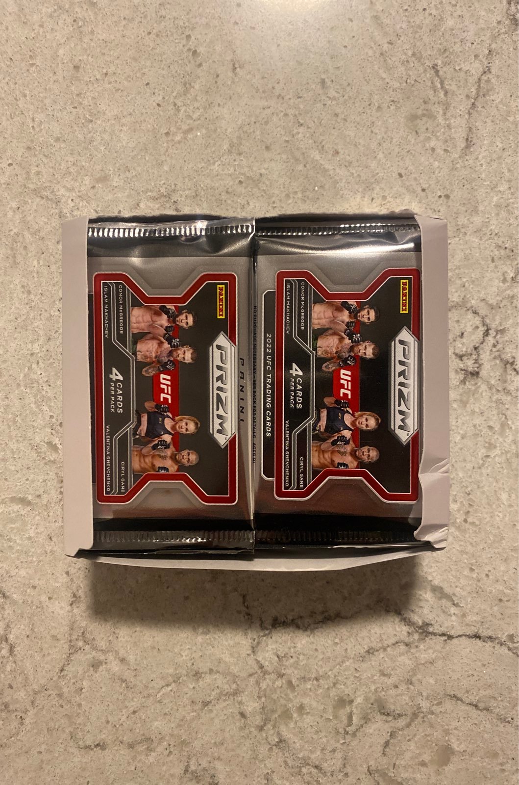 2022 Panini UFC Prizm Retail Box