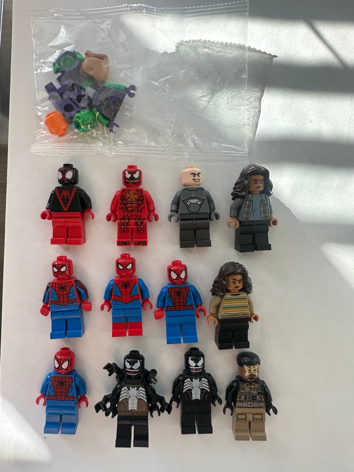 Lego Superheroes Minifigure Lot Spiderman