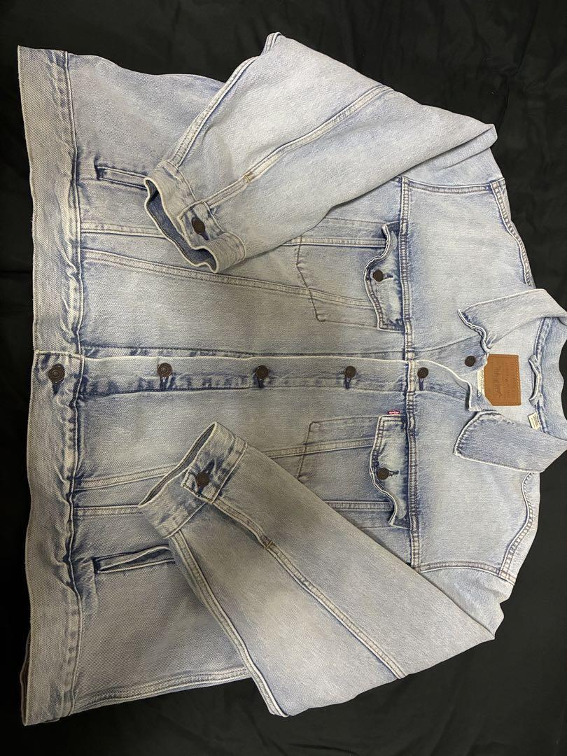 LEVI'S PREMIUM Denim Jacket 4XL Large Size