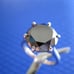 4.52ct 100% REAL NATURAL BLACK DIAMOND RING, CERTIFICATE,FR EE DIA TESTER Size 8