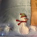 Berkshire Embroidered Polarfleece Snowman Sheet Set - Full - new