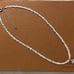 Silpada Freshwater Pearl Bead Necklace with Sterling Silver Cross Pendant