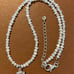 Silpada Freshwater Pearl Bead Necklace with Sterling Silver Cross Pendant