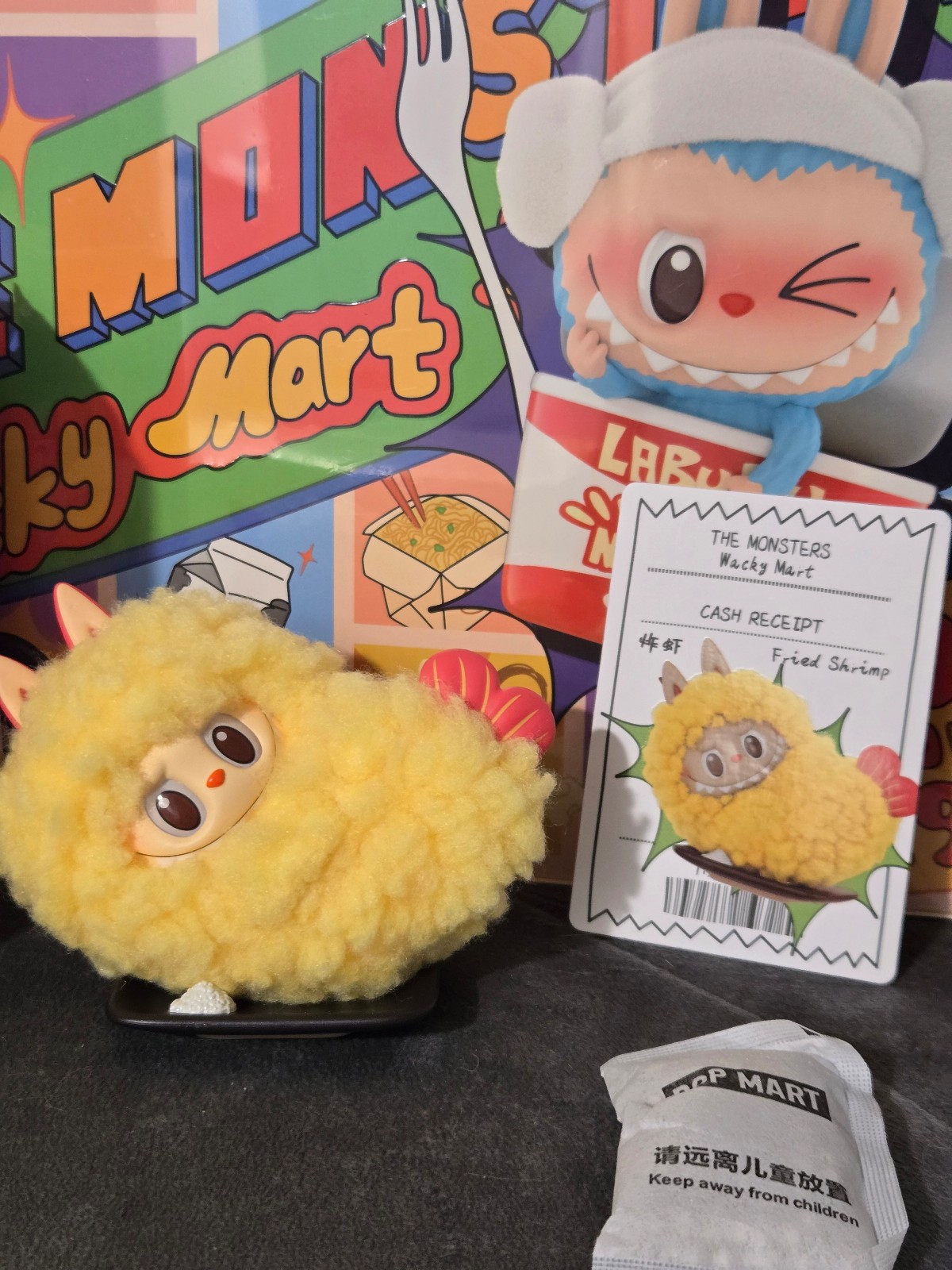 Labubu Wacky Mart Fried Shrimp Tempura