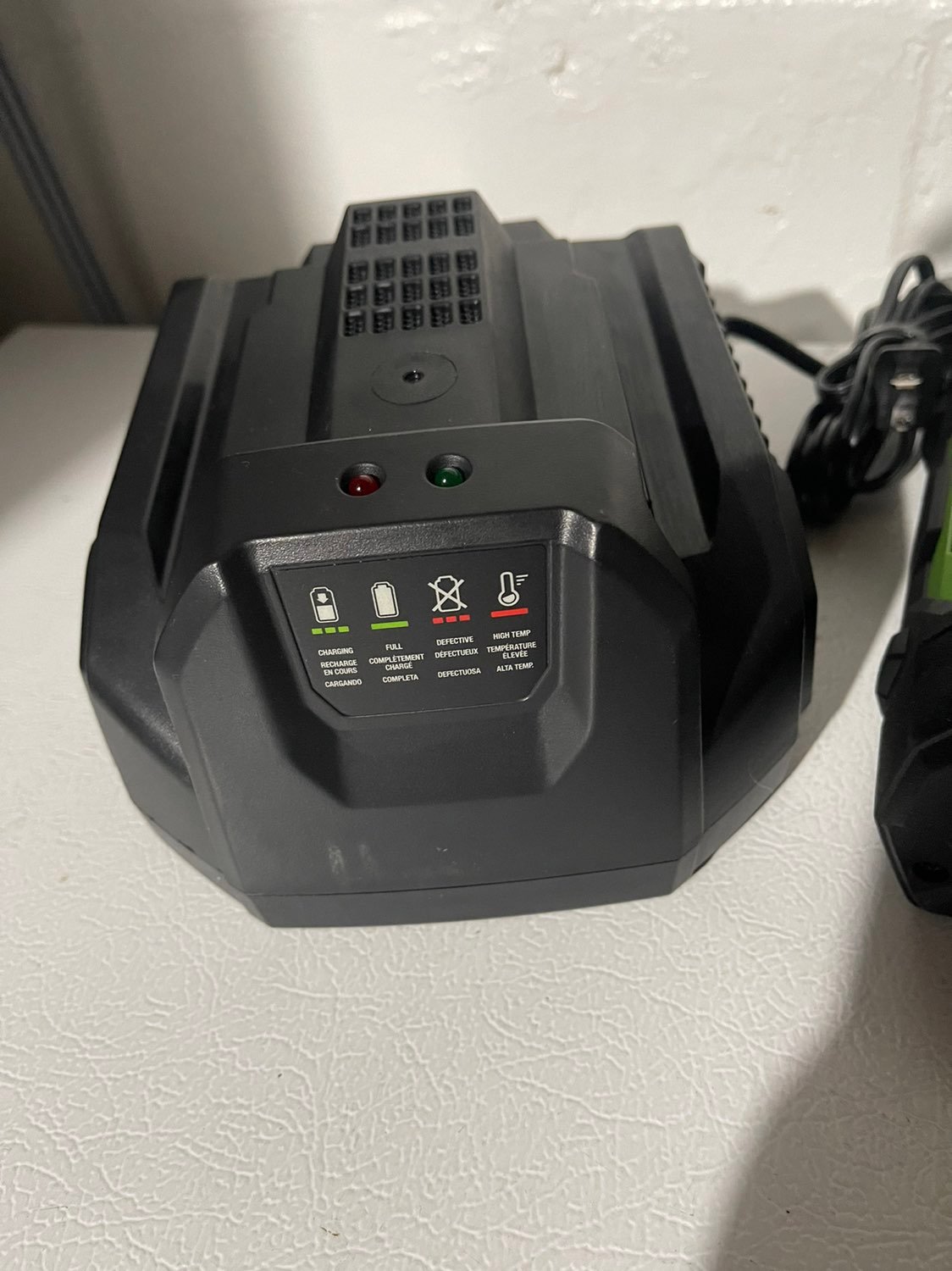 EGO power charger