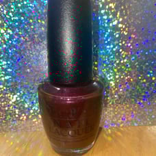OPI LE Yankee Pankee Plum NL N03 1998 New England Nail Polish Color