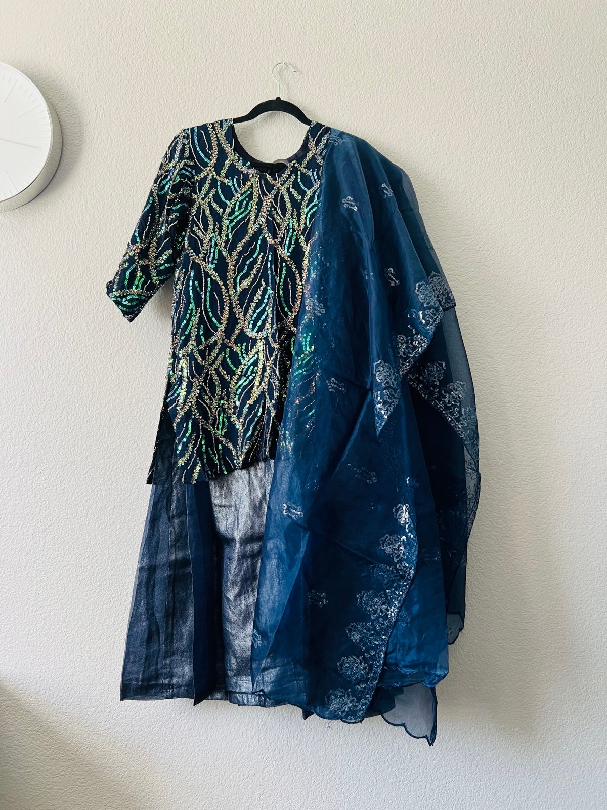 Indian Pakistani 3 piece Sharara dress