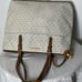 MICHAEL KORS~Vintage~Limited~Signature Canvas Coated Leather Tote no. CD-1612