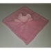 Pink Elephant Lovey Plush Baby Toy Polka Dot Ears Stuffed Animal RN 130369