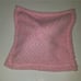 Pink Elephant Lovey Plush Baby Toy Polka Dot Ears Stuffed Animal RN 130369