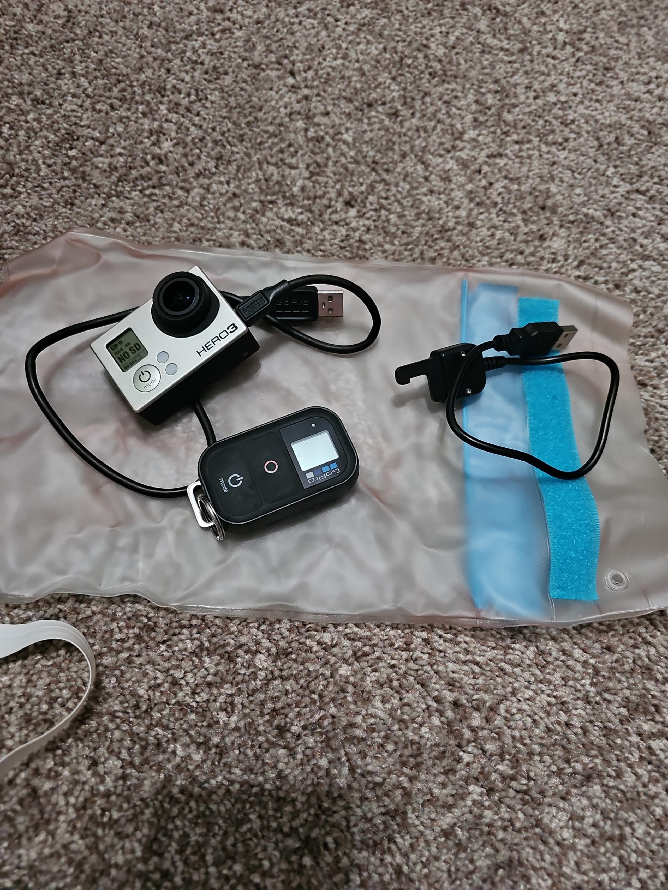 GoPro Hero 3 Plus Silver Edition CHDHX-302 Video Camera with Remote record