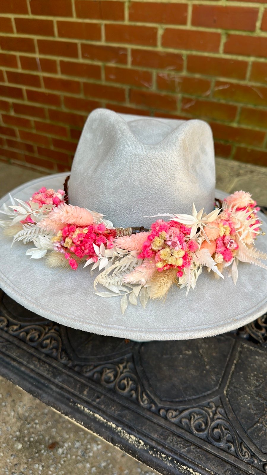 One beautiful hat they can be worn two ways