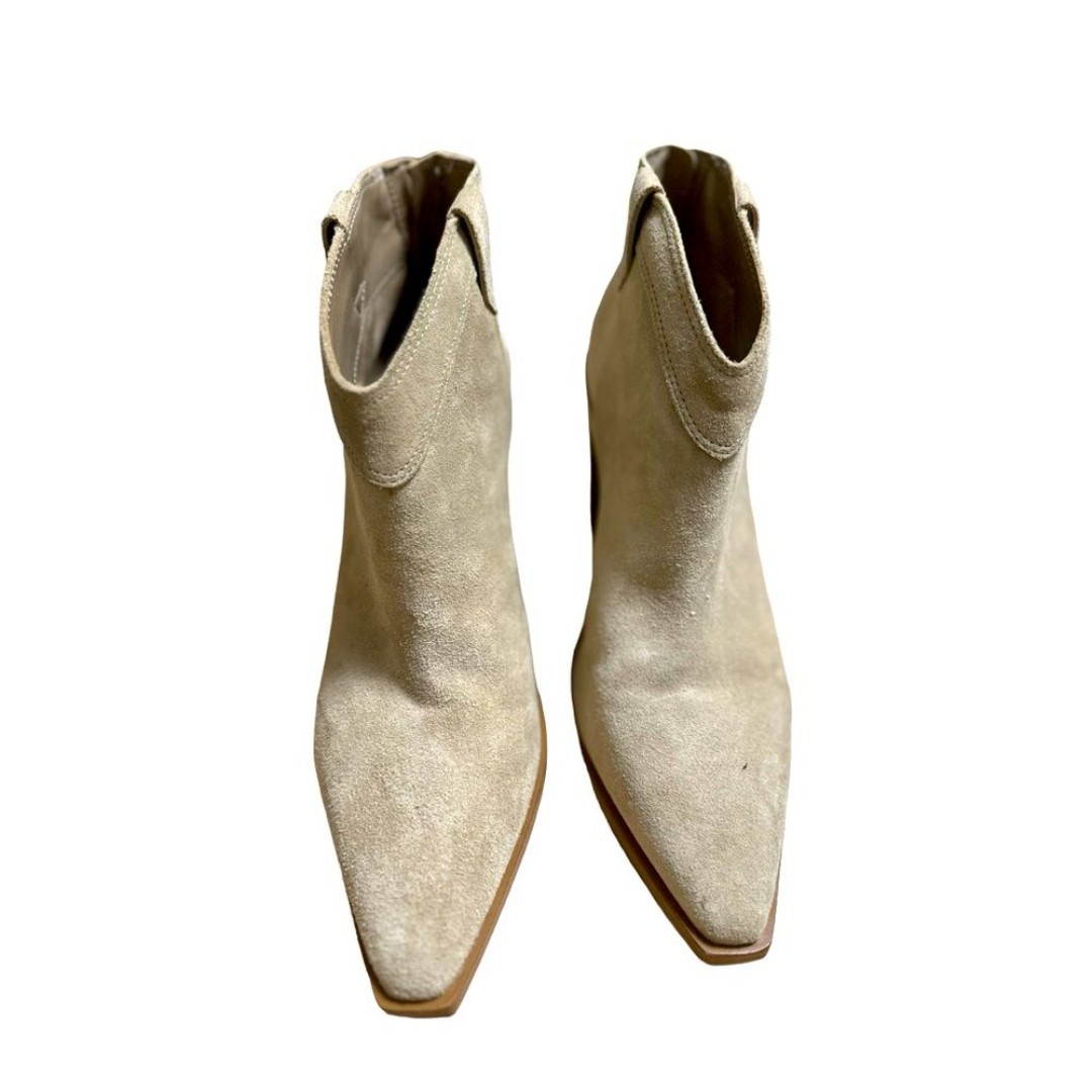 Vince Camuto leather boot Wellinda Women's Tan Boots Tortilla Size 10