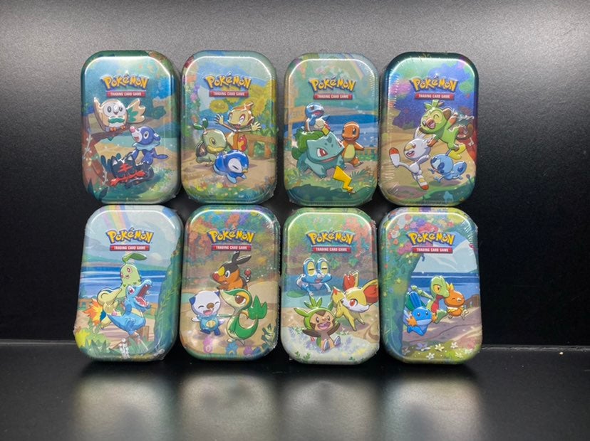 Pokemon 25th Celebrations Mini Tins Full Set (ALL 8 Included WITH box)