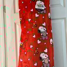 Peanuts Snoopy Valentines Throw Blanket