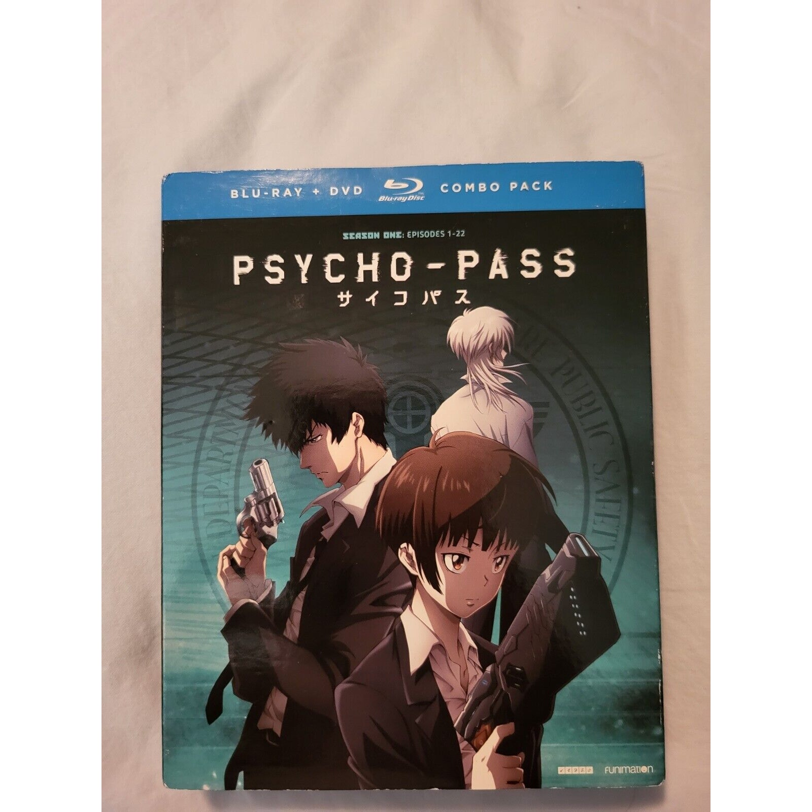 Psycho-Pass Season 1 Blu-Ray/DVD Combo Pack (Episodes 1-22) 2016 Funimation