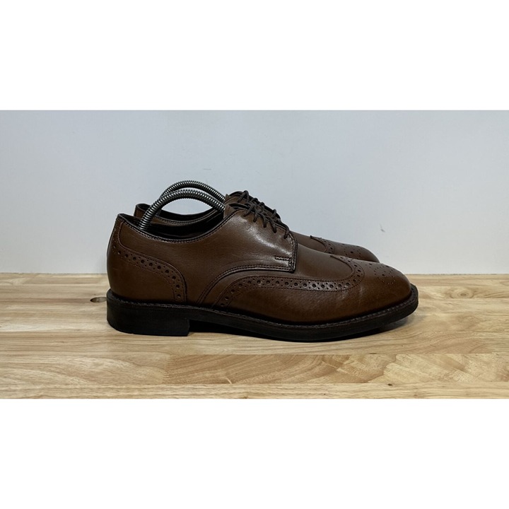 Allen Edmonds Port Washington Mens Size 8 D Brown Feather Welt Dress Shoes 6828