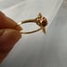 14 karat gold Rose ring