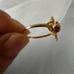 14 karat gold Rose ring