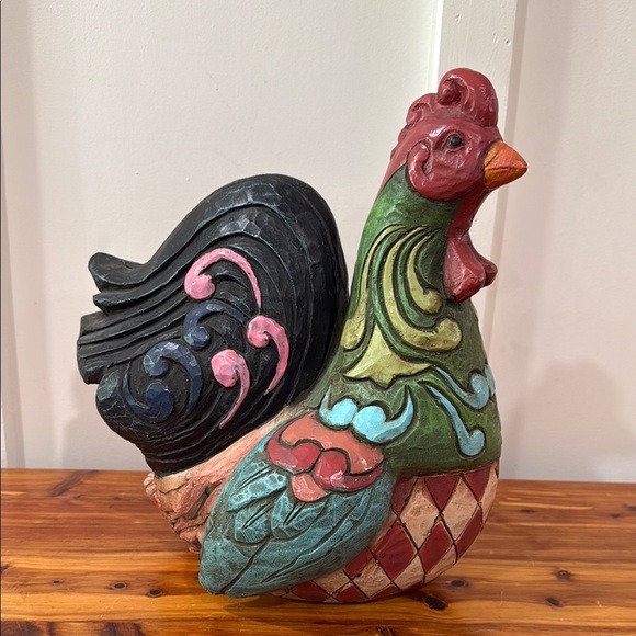 Jim Shore 2012 Outdoor Living Collection Alexander Rooster Statue