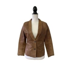 Women's Tan Leather Jacket | Tan genuine leather Jacket