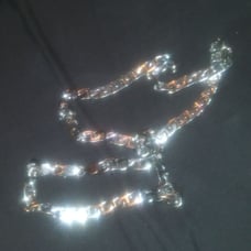 24in Pure Silver Chain Layer Link
