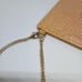 Annasui Pass Case Roomy Embossed Chain Strap Card Holder