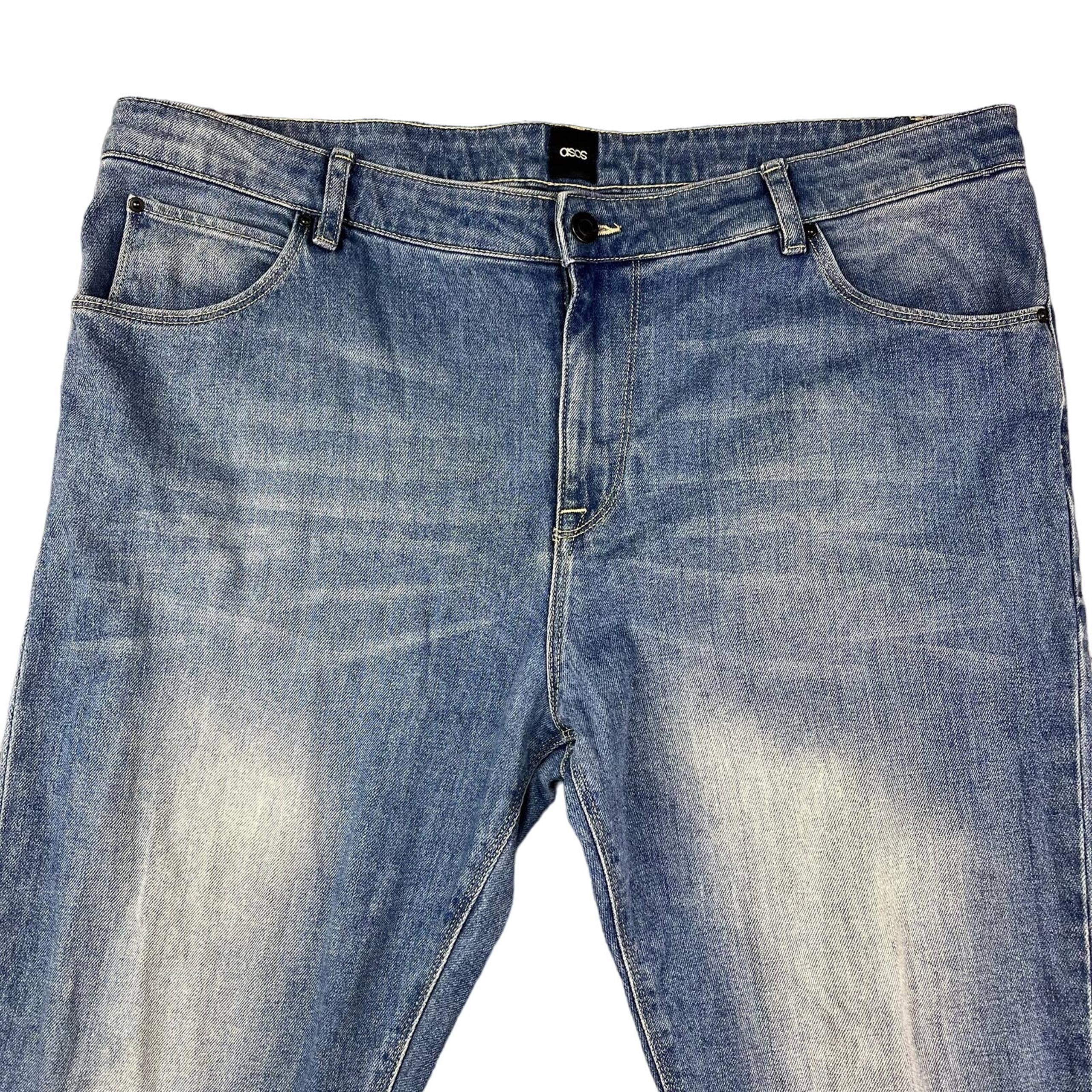 Asos 40x32 light wash jeans