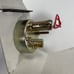 New Xtal Oil Pressure Gauge W/ Screws-Tube-& Manual G-1301