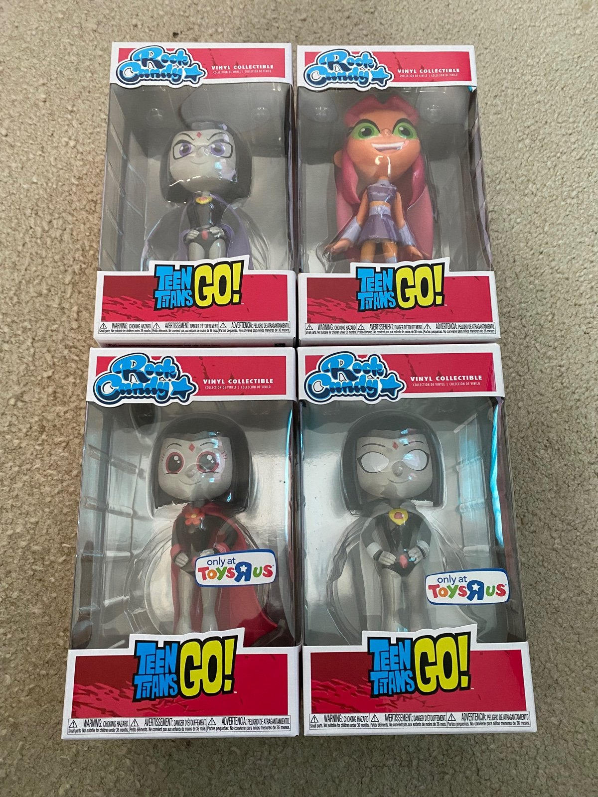 Teen Titans Go! - The Complete Funko Rock Candy Set