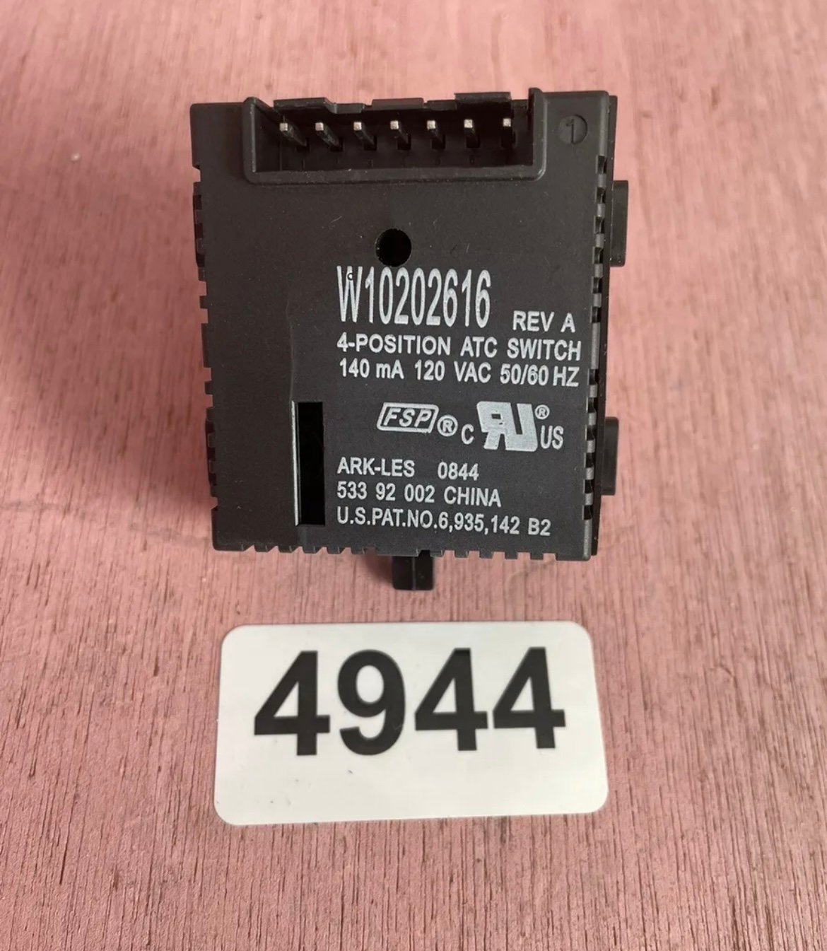 Whirlpool Washer WPW10202616 W10202616 Temp Switch
