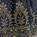 J. R. Nites by Caliendo Black Sequenced Pattern Glitter Women's Halter Top