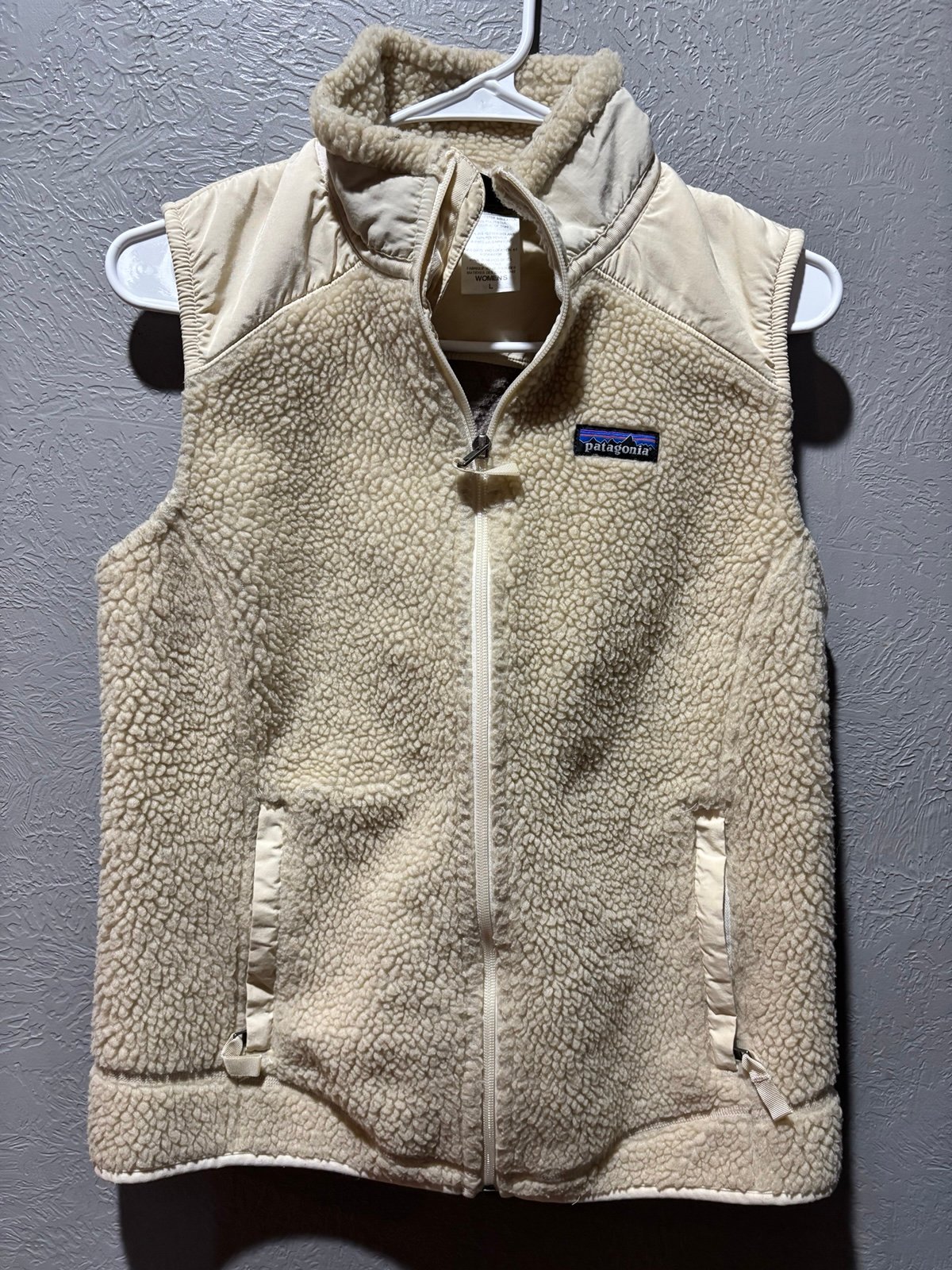 Patagonia fleece retro pile vest size large