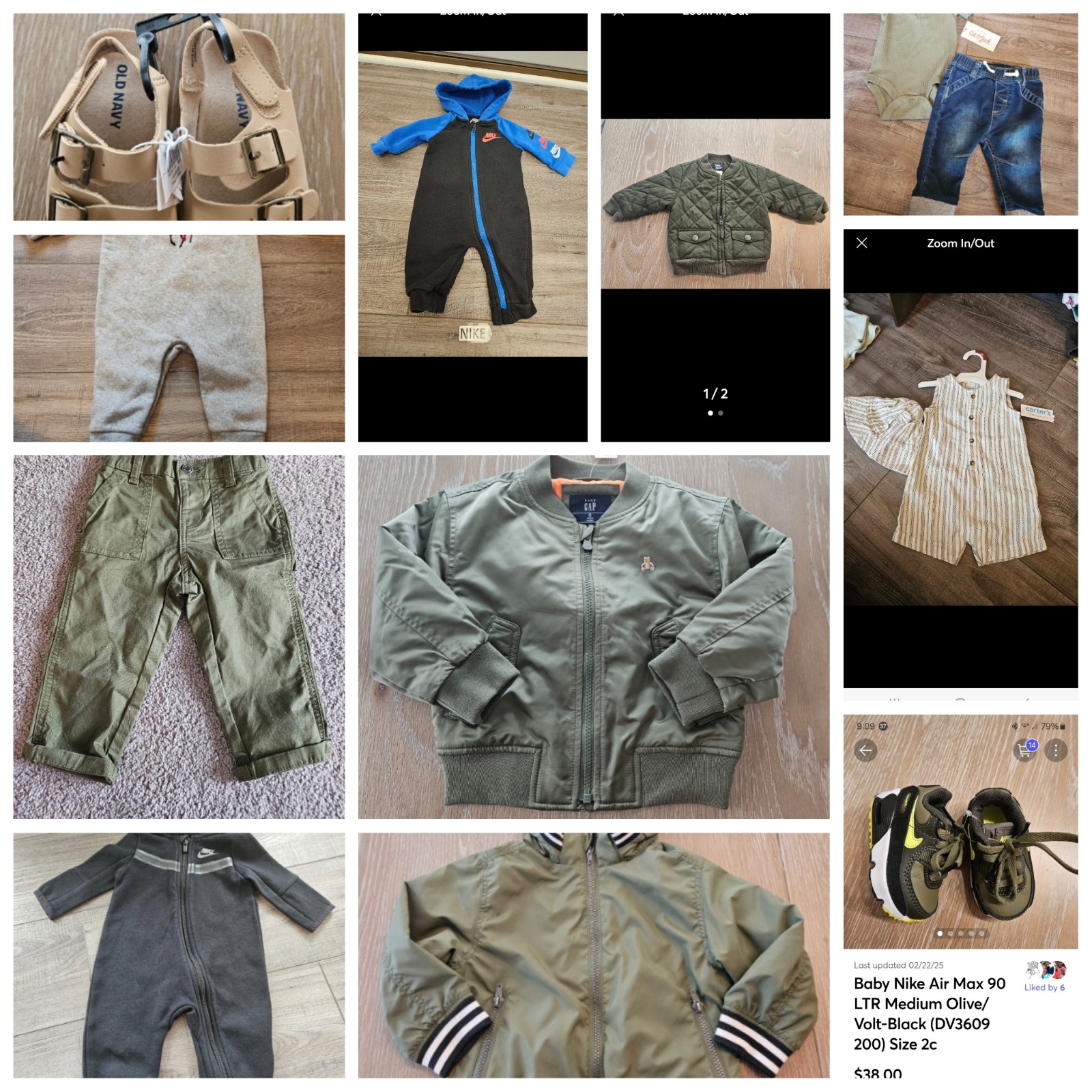 Reserved 11 piece baby/toddler boy bundle