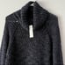 NWT Sanctuary Wool Blend Pullover Turtleneck Tunic Sweater Large