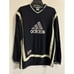 Adidas Performance Teamwear Pullover Jersey Shirt Sz Medium Big Trifold Logo 90s