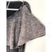 Free People Acid Washed Cropped Top Gray Shirt Women's Size XS(Medium-Large) h7