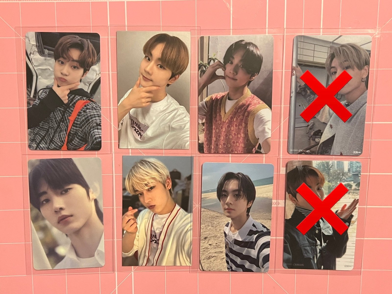 assorted enhypen photocard